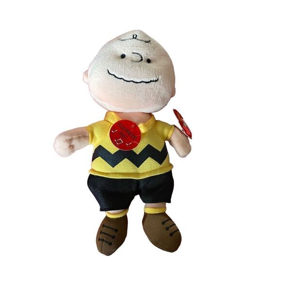 Peanuts Charlie Brown plush soft stuffed doll TY beanie baby toy - Picture 2 of 4
